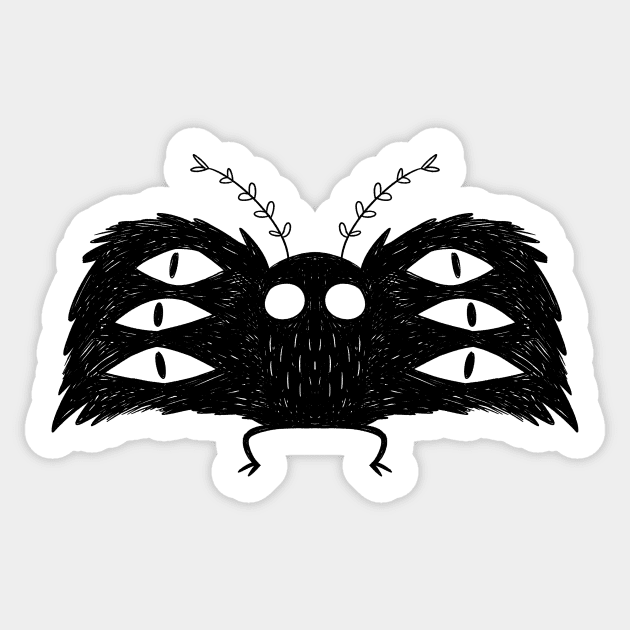 da Mothman Sticker by exeivier